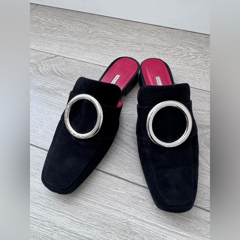 Dorateymur Black Mules - Size 37 (EU)
